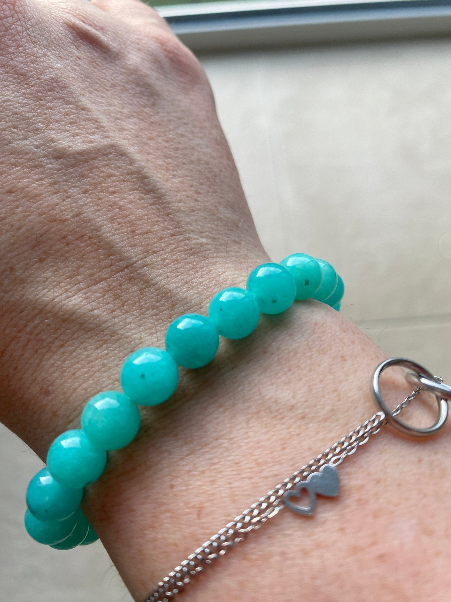 Amazoniet armband – Kalmte, communicatie en emotionele balans - Energise Academy