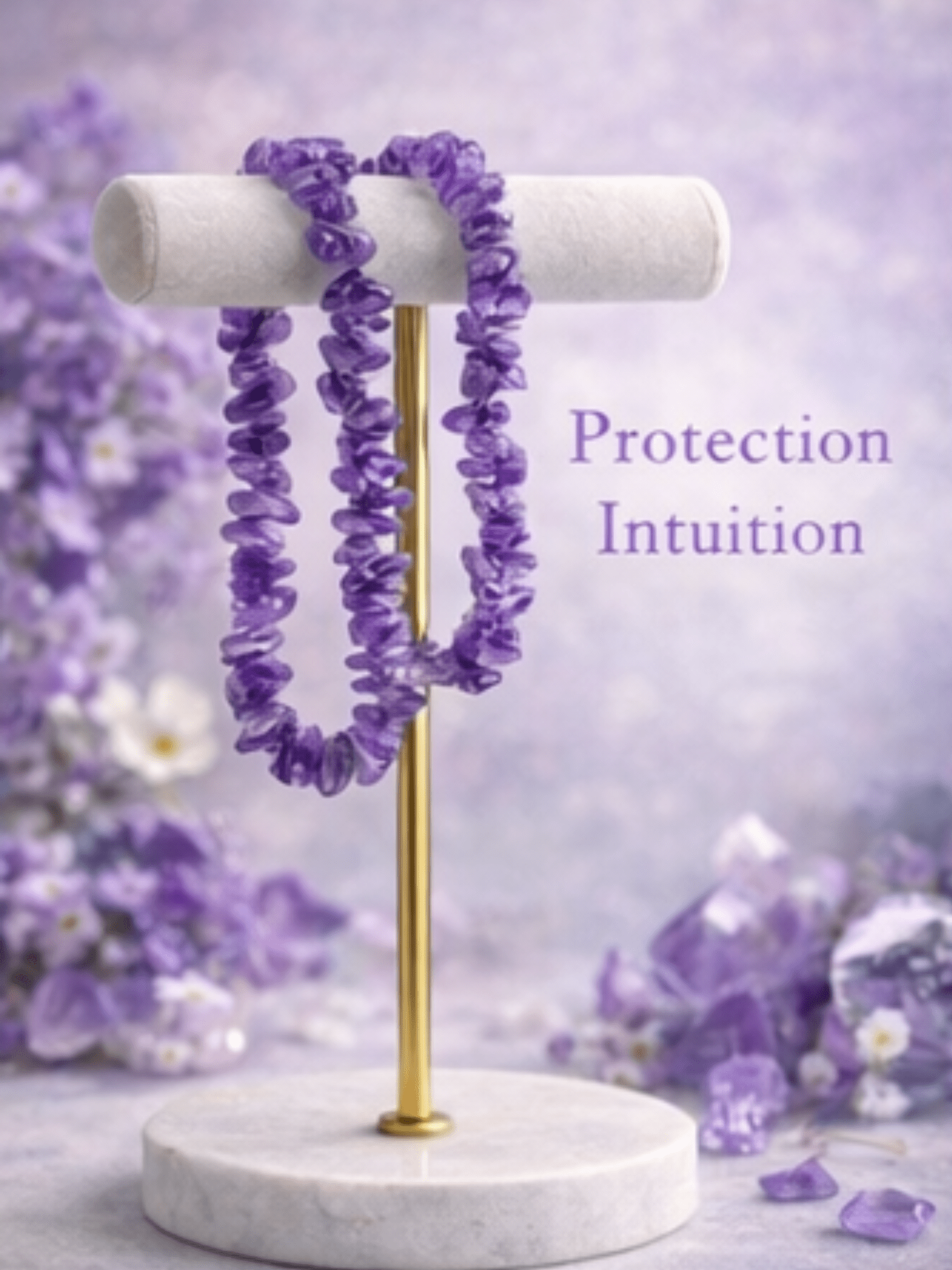 Amethist splitarmband – Innerlijke rust en spirituele groei - Energise Academy