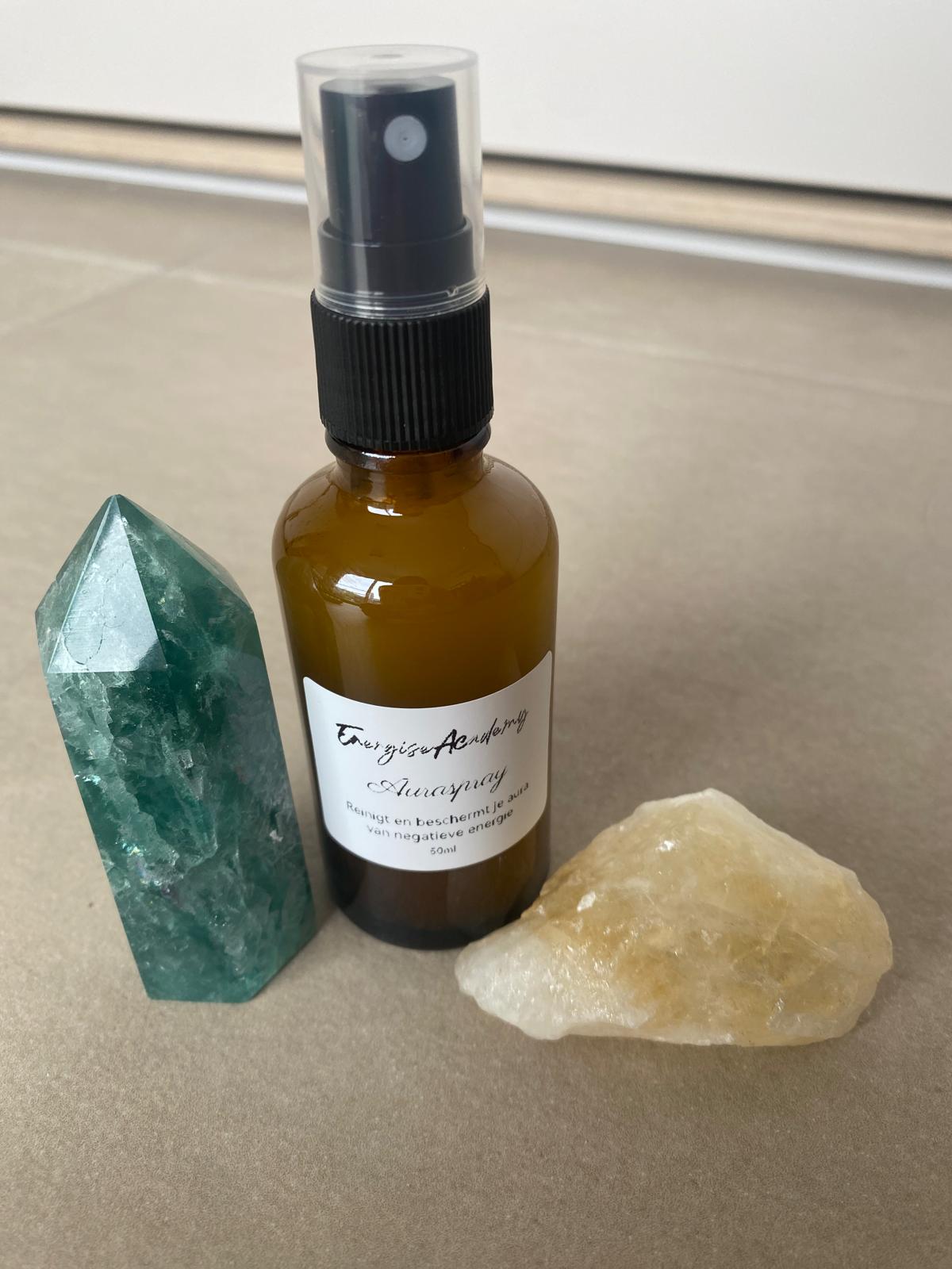 Auraspray "Reinigt en beschermt je aura van negatieve energie" – Zuiver je energieveld - Energise Academy
