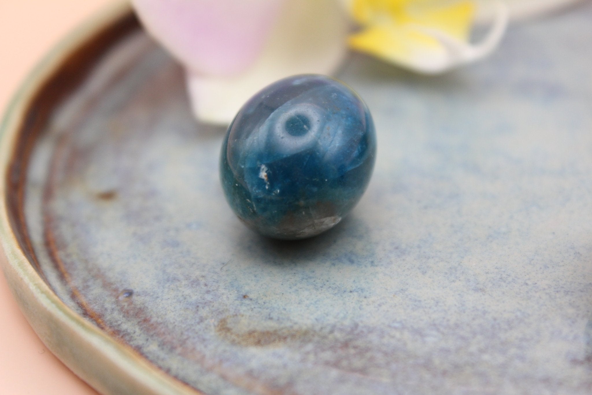 Blauwe apatiet trommelsteen – Mentale helderheid en focus - Energise Academy