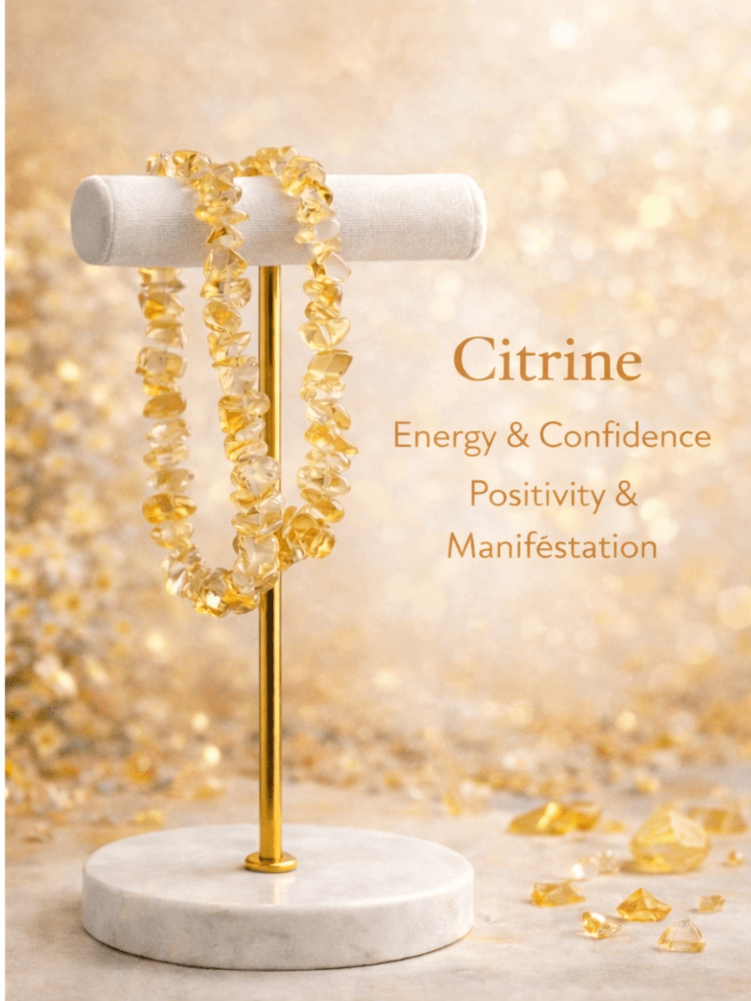 Citrien splitarmband – Persoonlijke kracht en manifestatie - Energise Academy