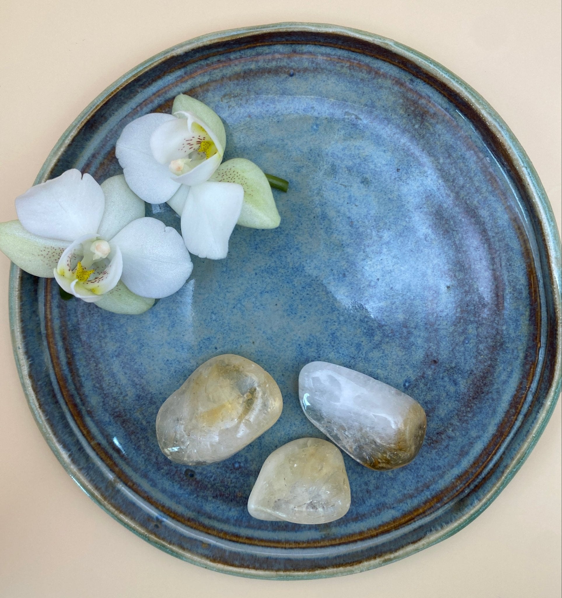 Citrien (verhit) knuffelsteen – Persoonlijke kracht, manifestatie en optimisme - Energise Academy