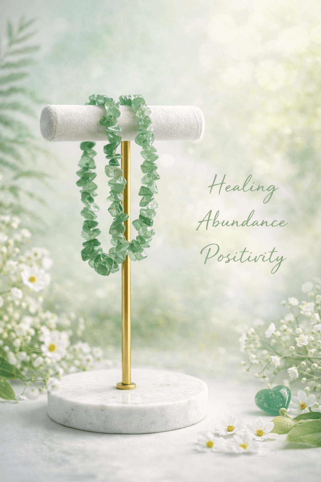 Groene Aventurijn splitarmband – Geluk en emotioneel herstel - Energise Academy