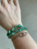 Groene Aventurijn splitarmband – Geluk en emotioneel herstel - Energise Academy