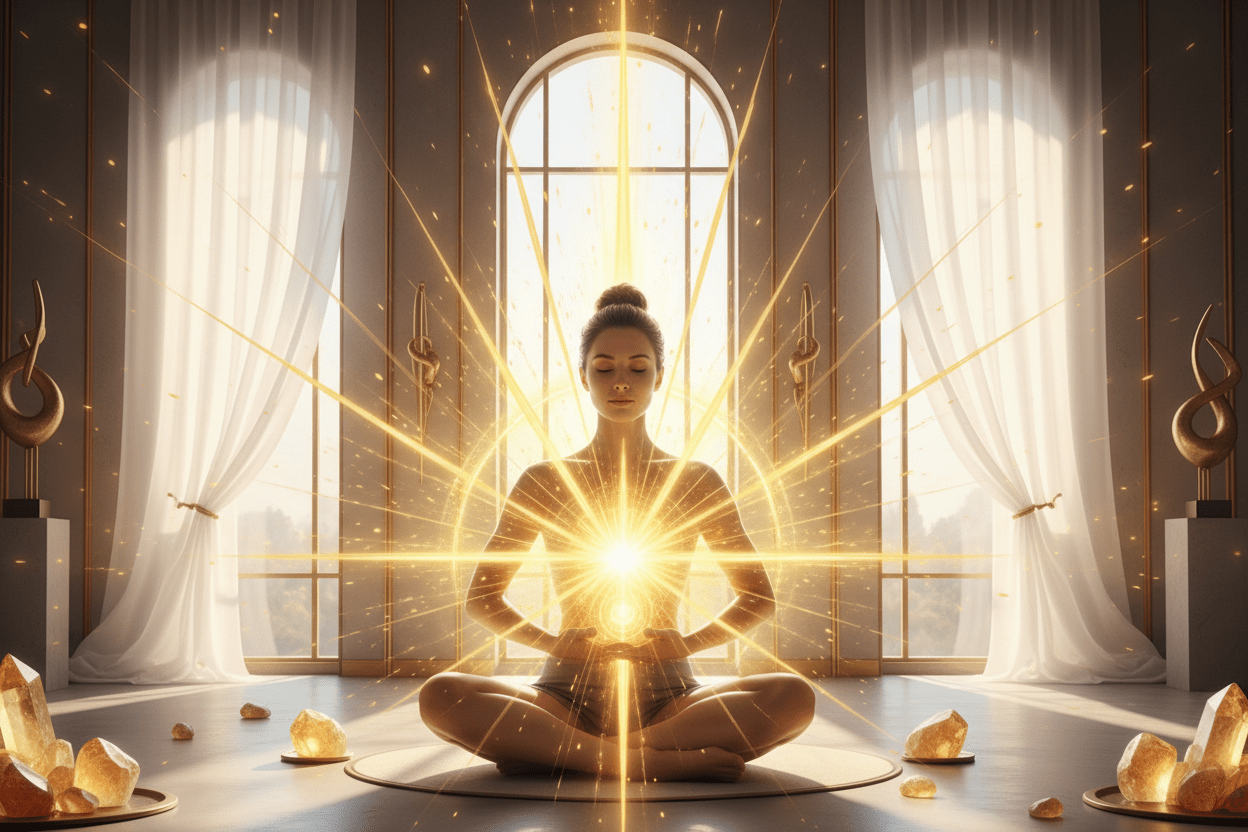 Meditatie Zonnevlechtchakra - Kom terug naar je center - Energise Academy