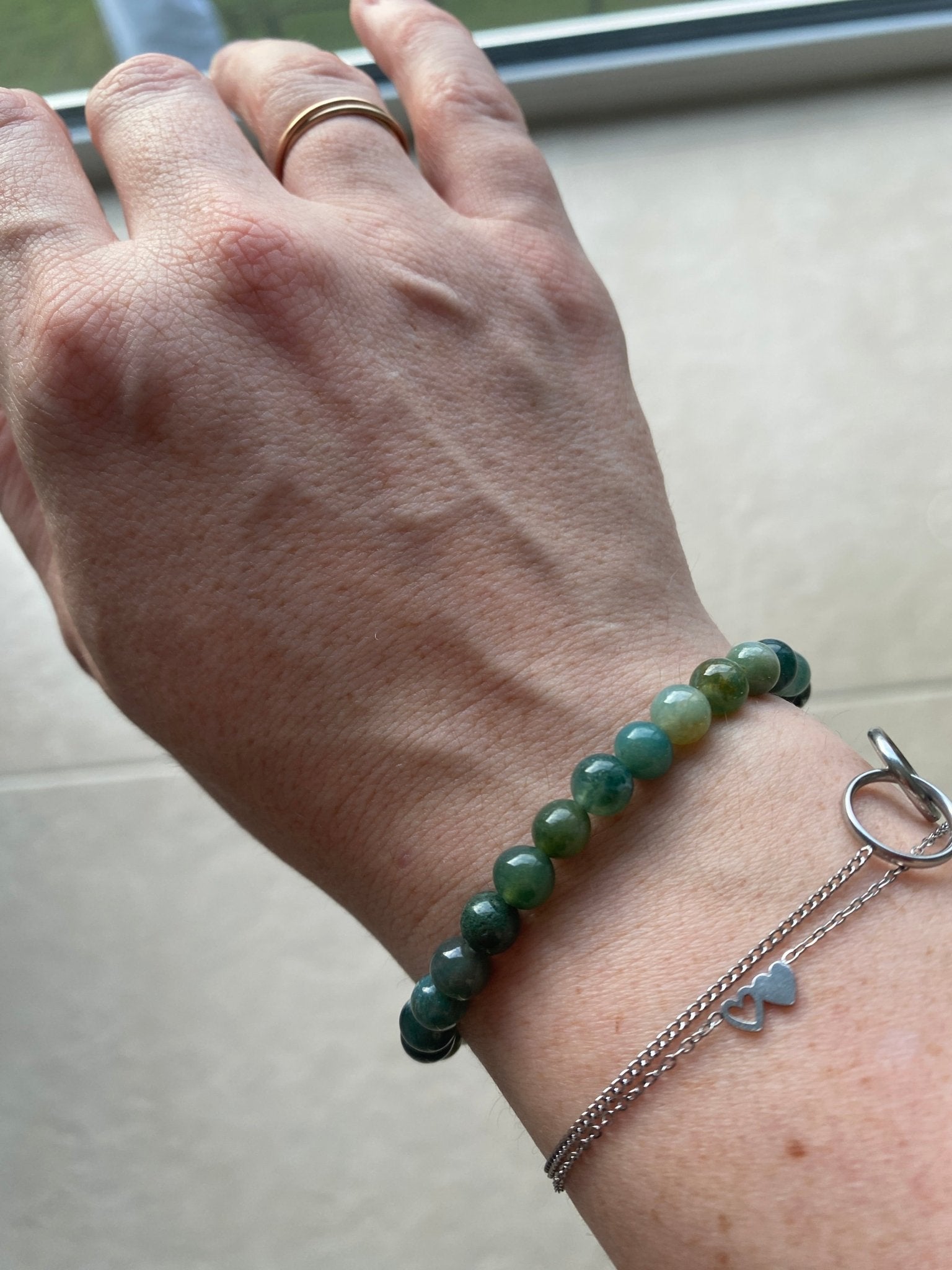 Mosagaat armband – Stabiliteit, emotionele balans en innerlijke kracht - Energise Academy