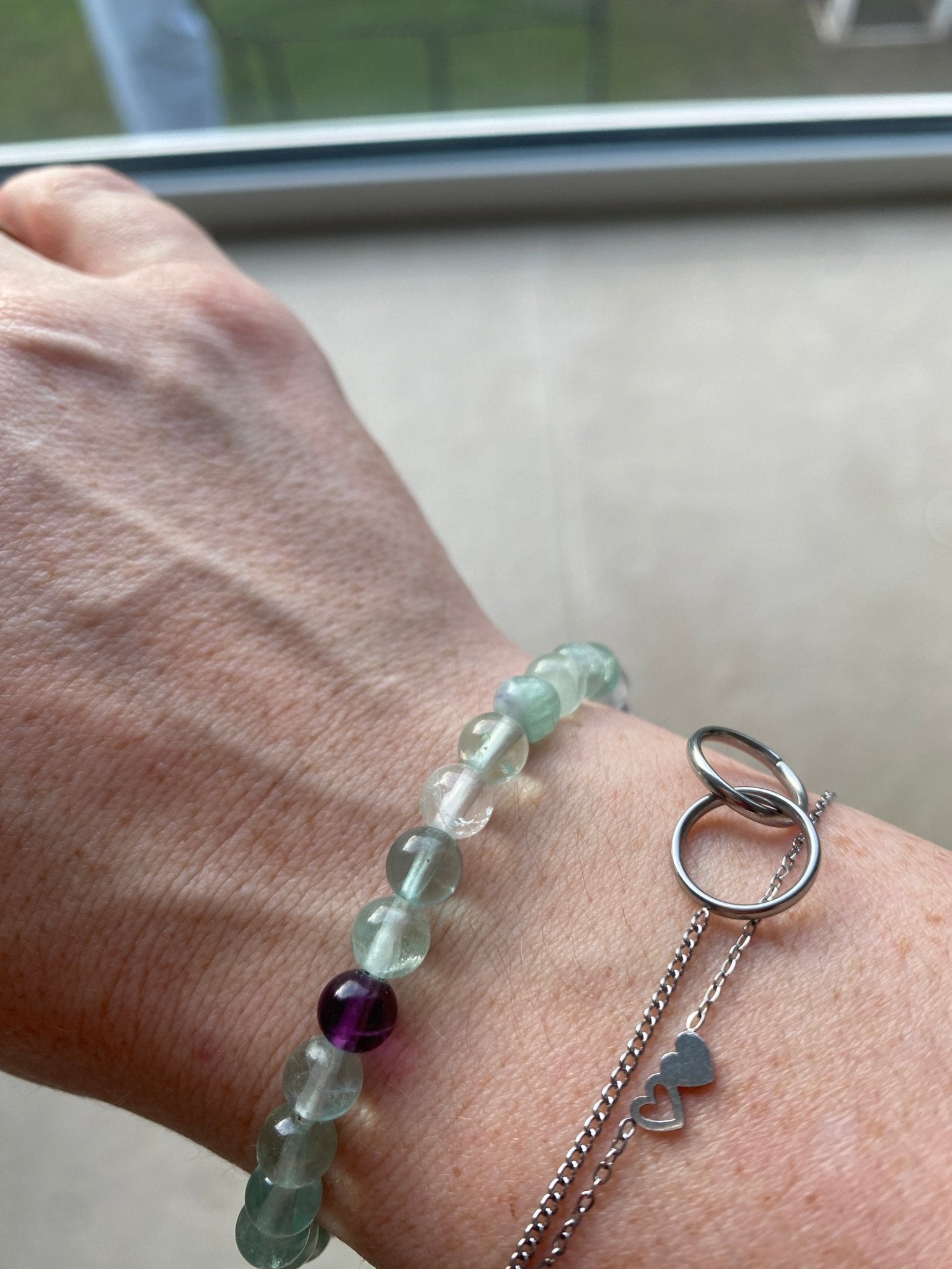 Regenboog Fluoriet armband – Mentale ordening, focus en creativiteit - Energise Academy